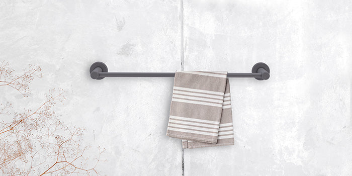 Tapered Brushed Brass Bathroom Towel Hook + Reviews