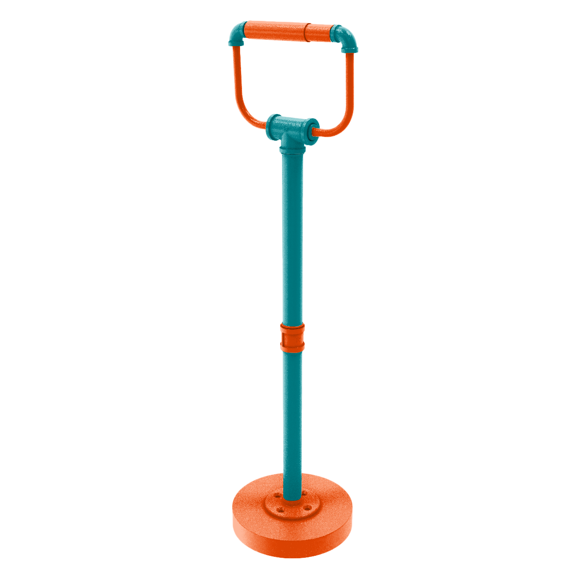 Gridiron Collection Freestanding Toilet Tissue Stand Miami Edition