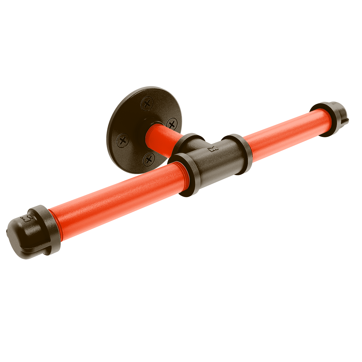 Gridiron Collection Double Roll Toilet Paper Holder Cleveland Edition