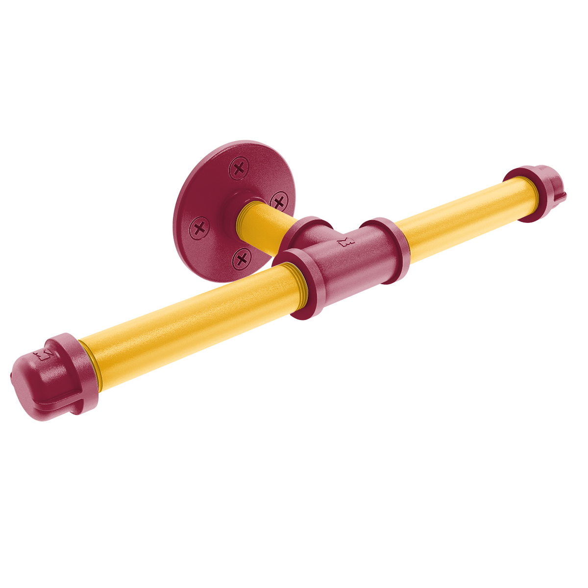 Gridiron Collection Double Roll Toilet Paper Holder Arizona Edition