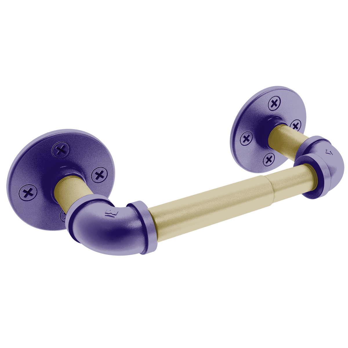 Gridiron Collection 2 Post Toilet Paper Holder Baltimore Edition