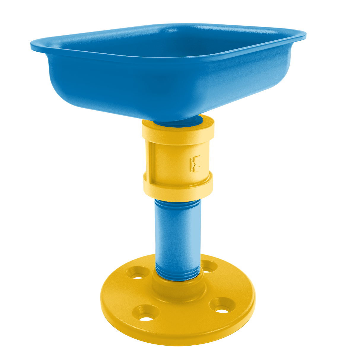 Gridiron Collection Vanity Top Soap Dish Los Angeles Blue and Gold Edition