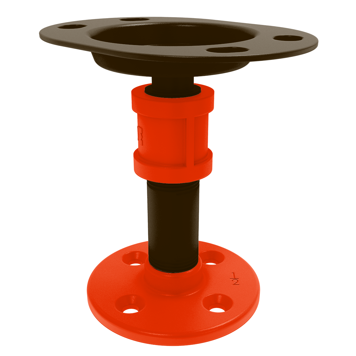 Gridiron Collection Vanity Top Toothbrush Holder Cleveland Edition