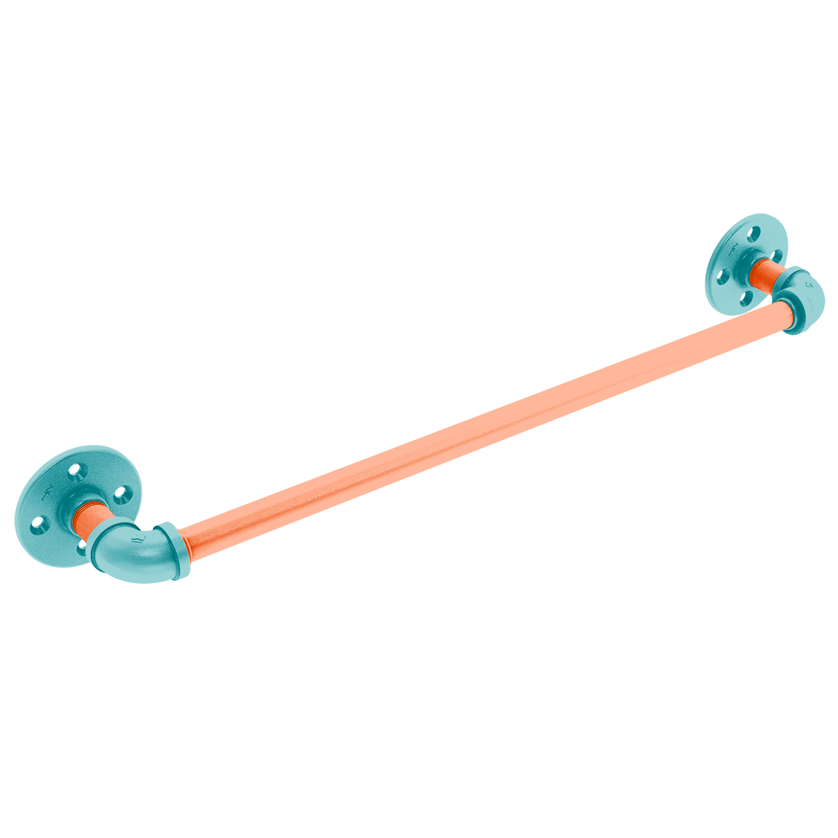 Gridiron Collection Towel Bar Miami Edition