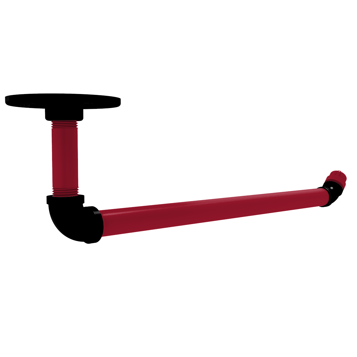 Gridiron Collection Under Cabinet Paper Towel Holder Atlanta Edition