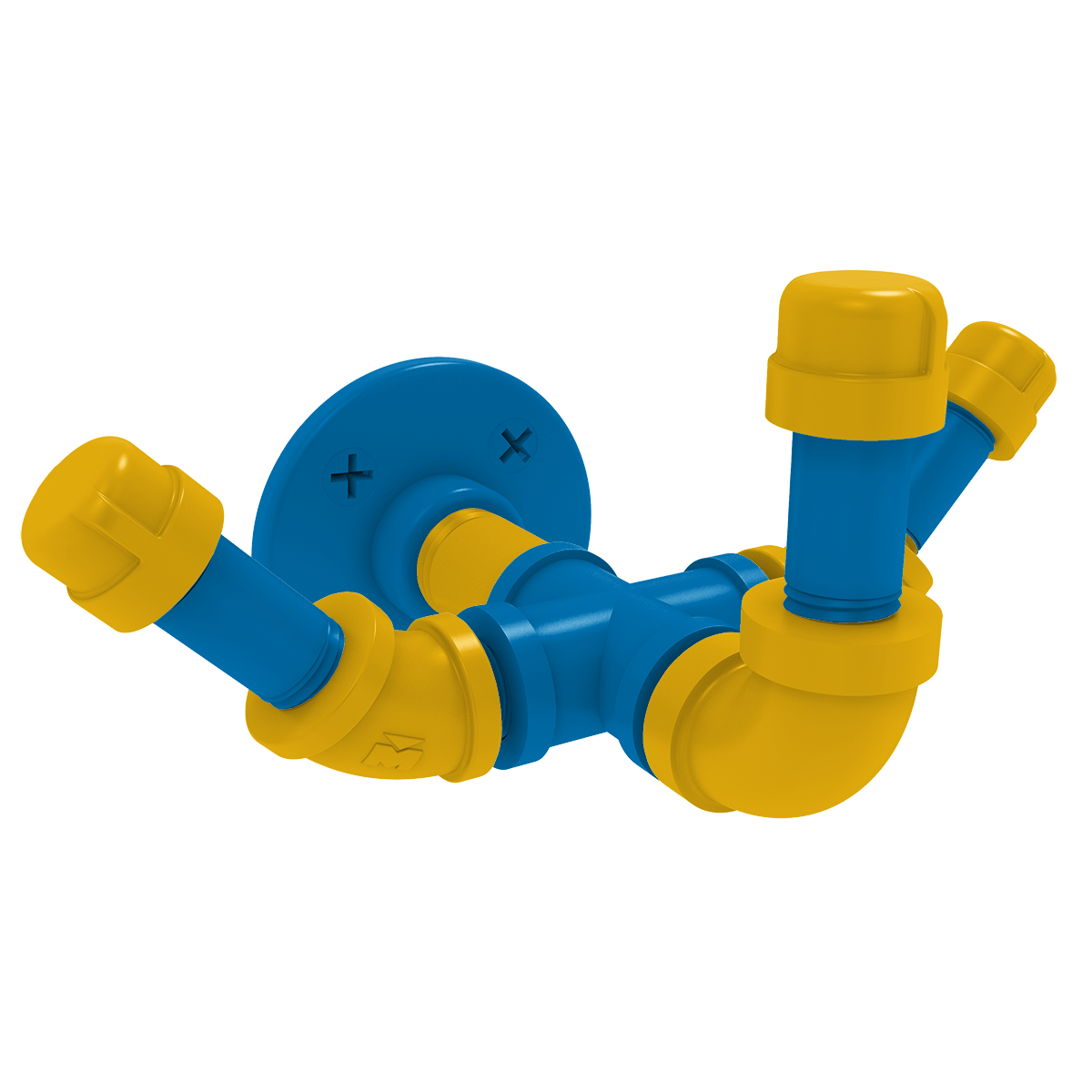 Gridiron Collection Triple Hook Los Angeles Blue and Gold Edition