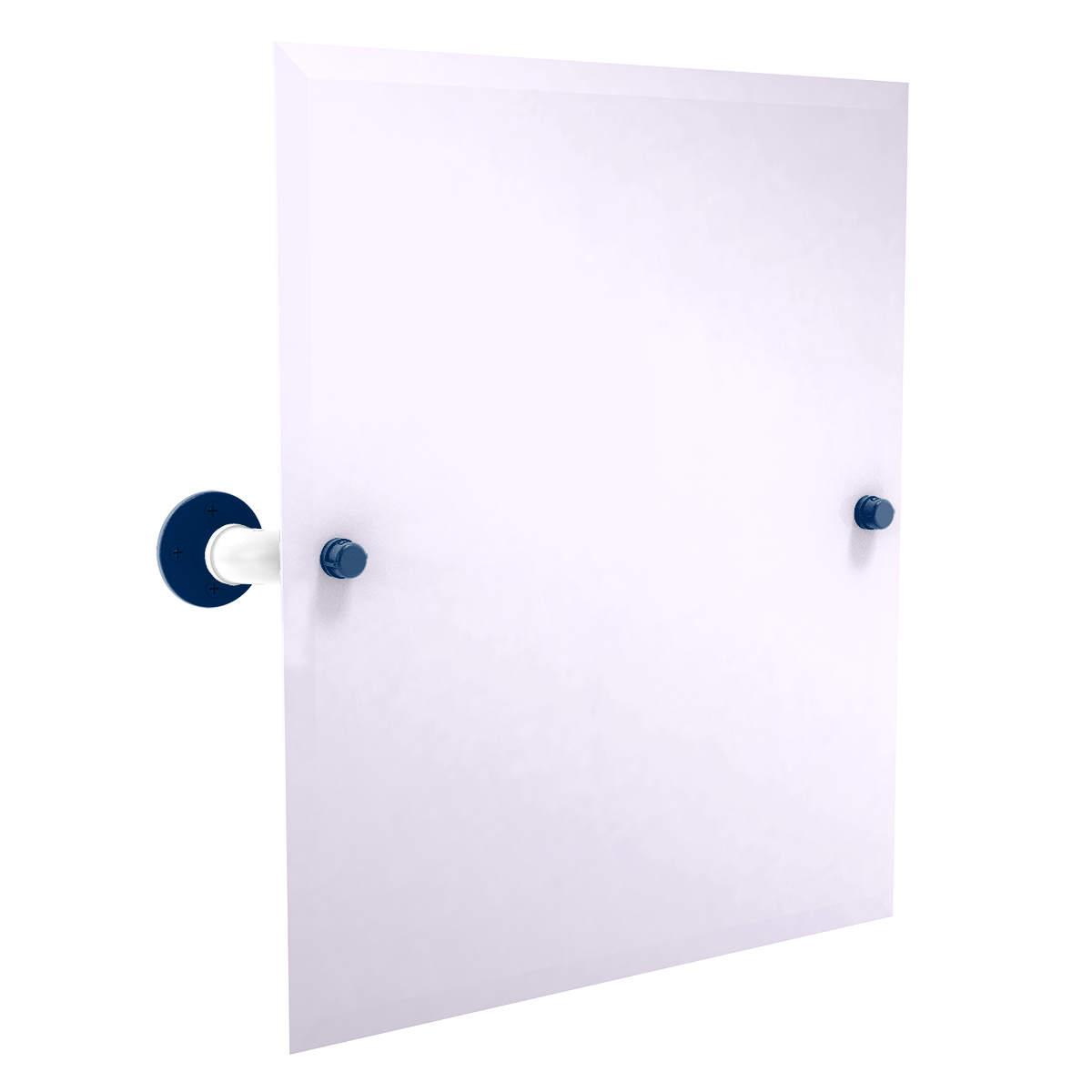 Gridiron Collection Frameless Rectangular Wall Mounted Tilt Mirror Indianapolis Edition