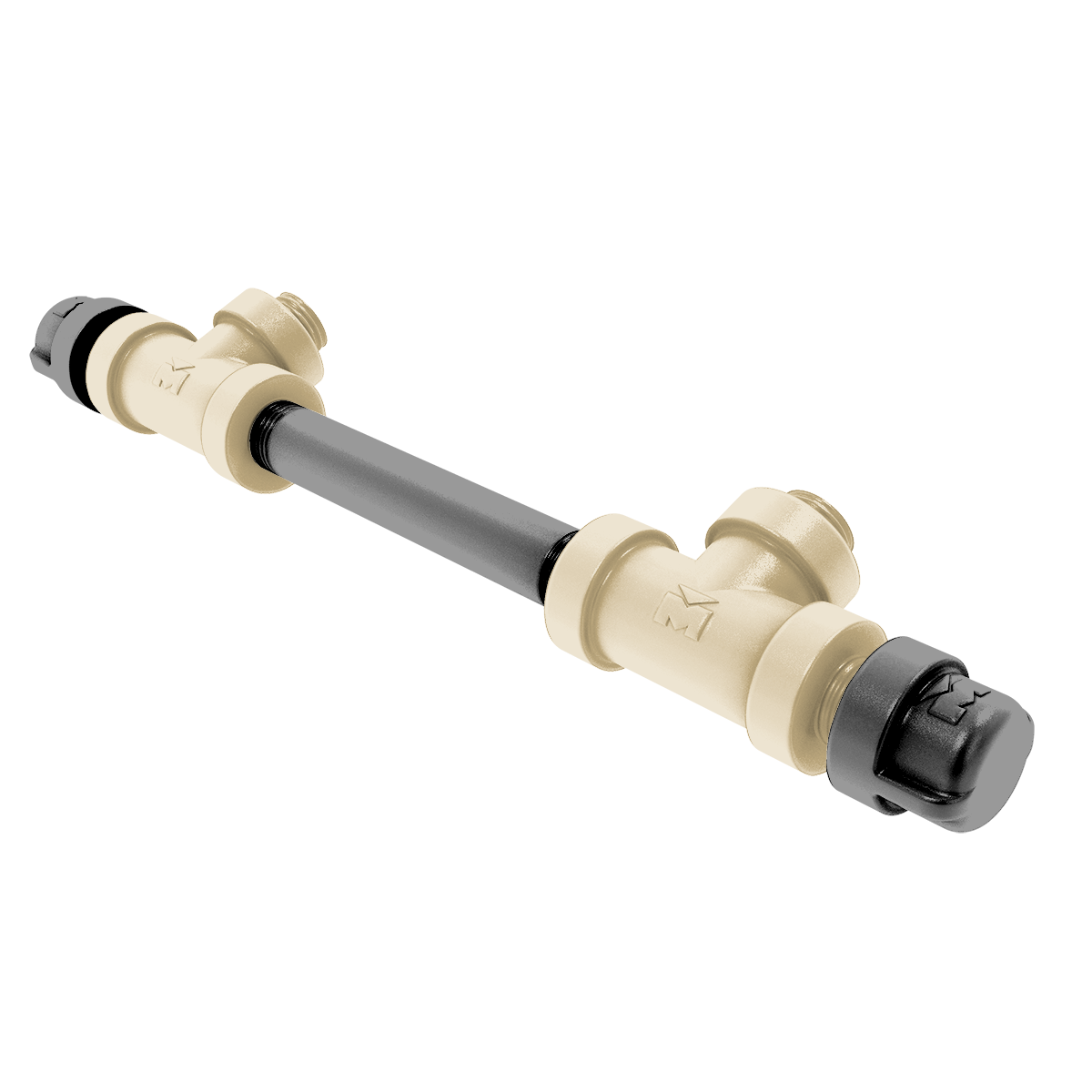 Gridiron Collection 7 Inch Overall Cabinet Pull New Orleans Edition