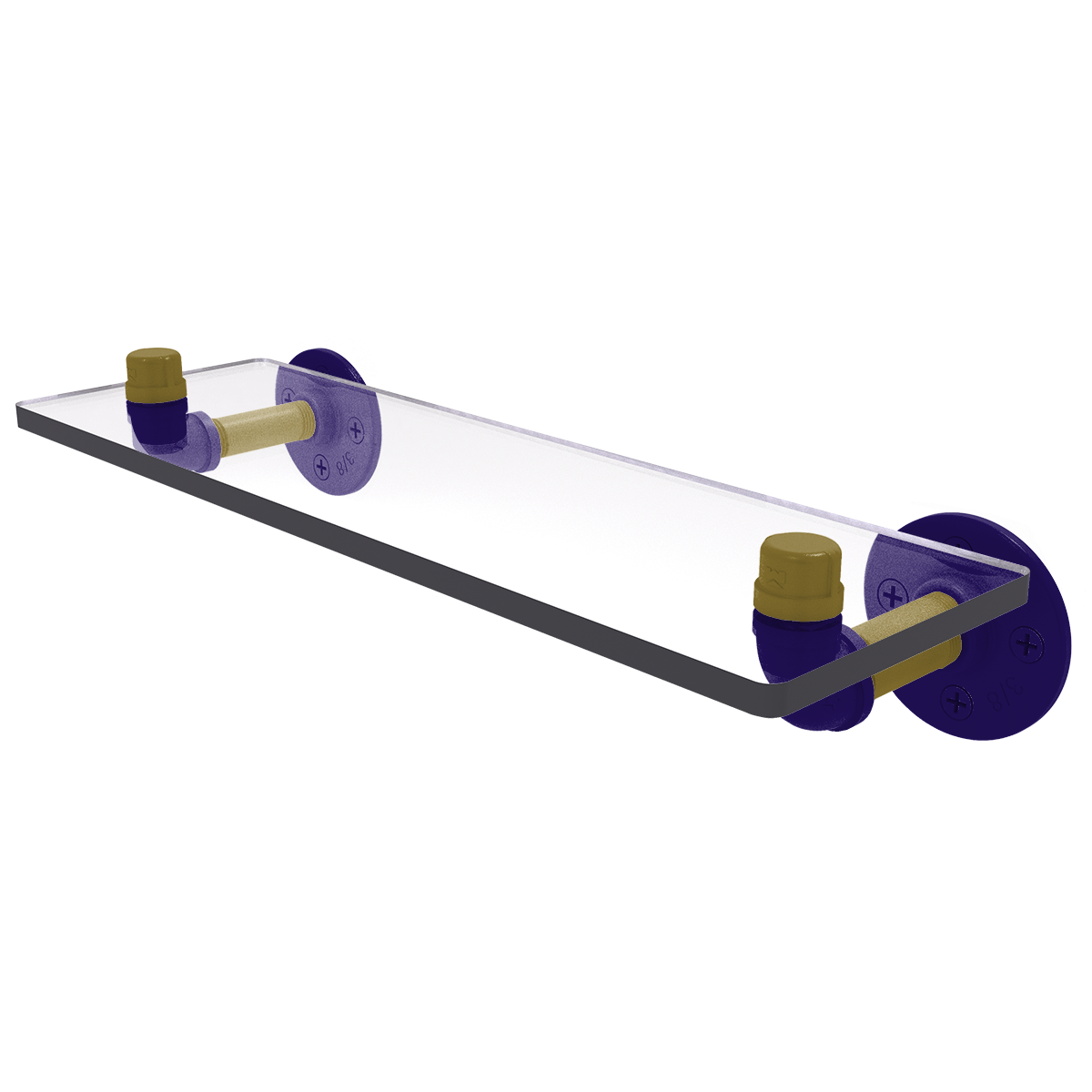 Gridiron Collection Glass Shelf Baltimore Edition