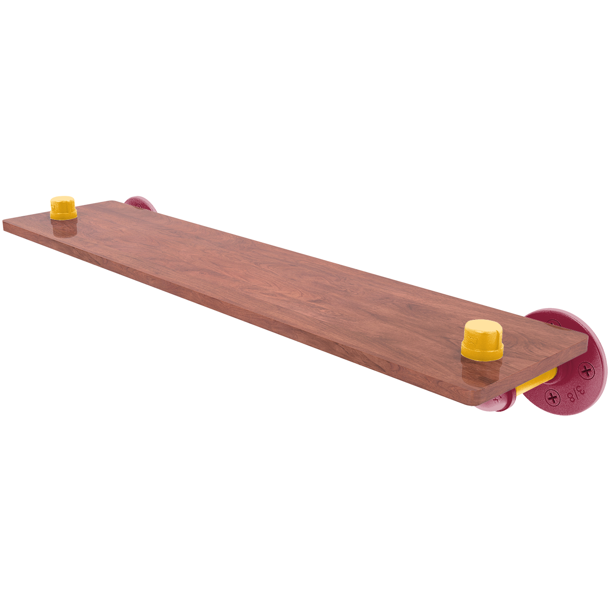 Gridiron Collection Wood Shelf Arizona Edition