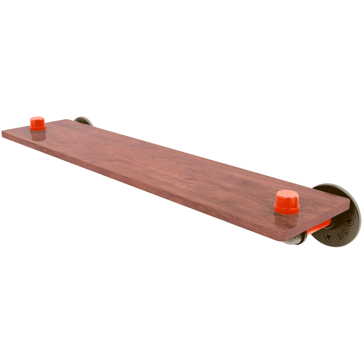 Gridiron Collection Wood Shelf Cleveland Edition