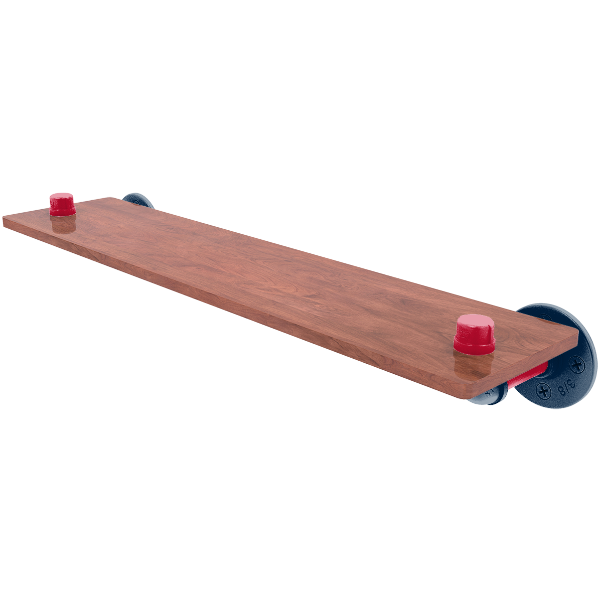 Gridiron Collection Wood Shelf New England Edition