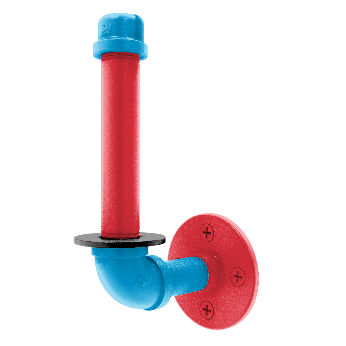 Diamond Collection Upright Toilet Paper Holder Miami Edition