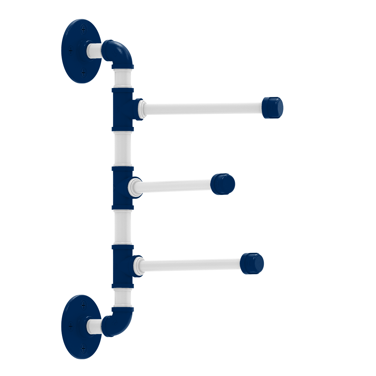 Gridiron Collection 3 Swing Arm Vertical Towel Bar Indianapolis Edition