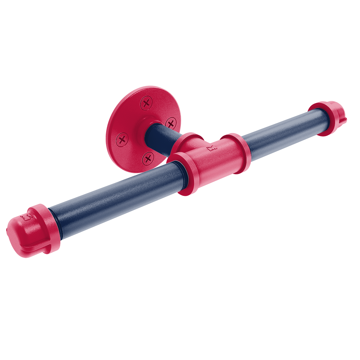 Diamond Collection Double Roll Toilet Paper Holder Atlanta Edition