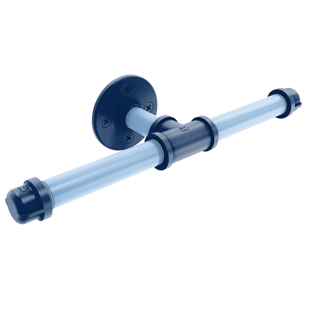 Diamond Collection Double Roll Toilet Paper Holder Tampa Bay Edition