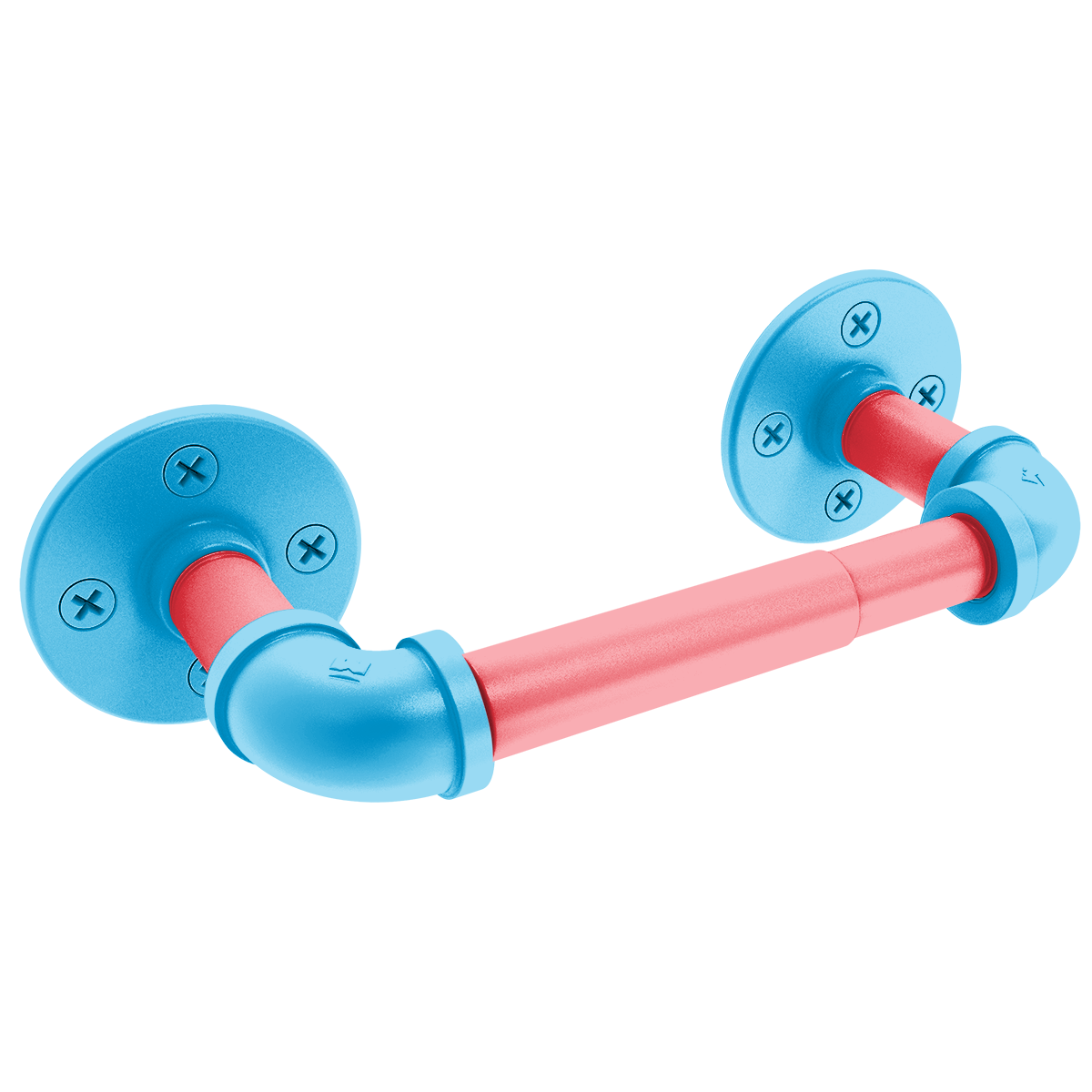 Diamond Collection 2 Post Toilet Paper Holder Miami Edition