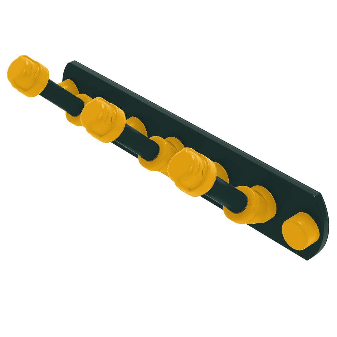 Gridiron Collection 3 Position Multi Hook Green Bay Edition