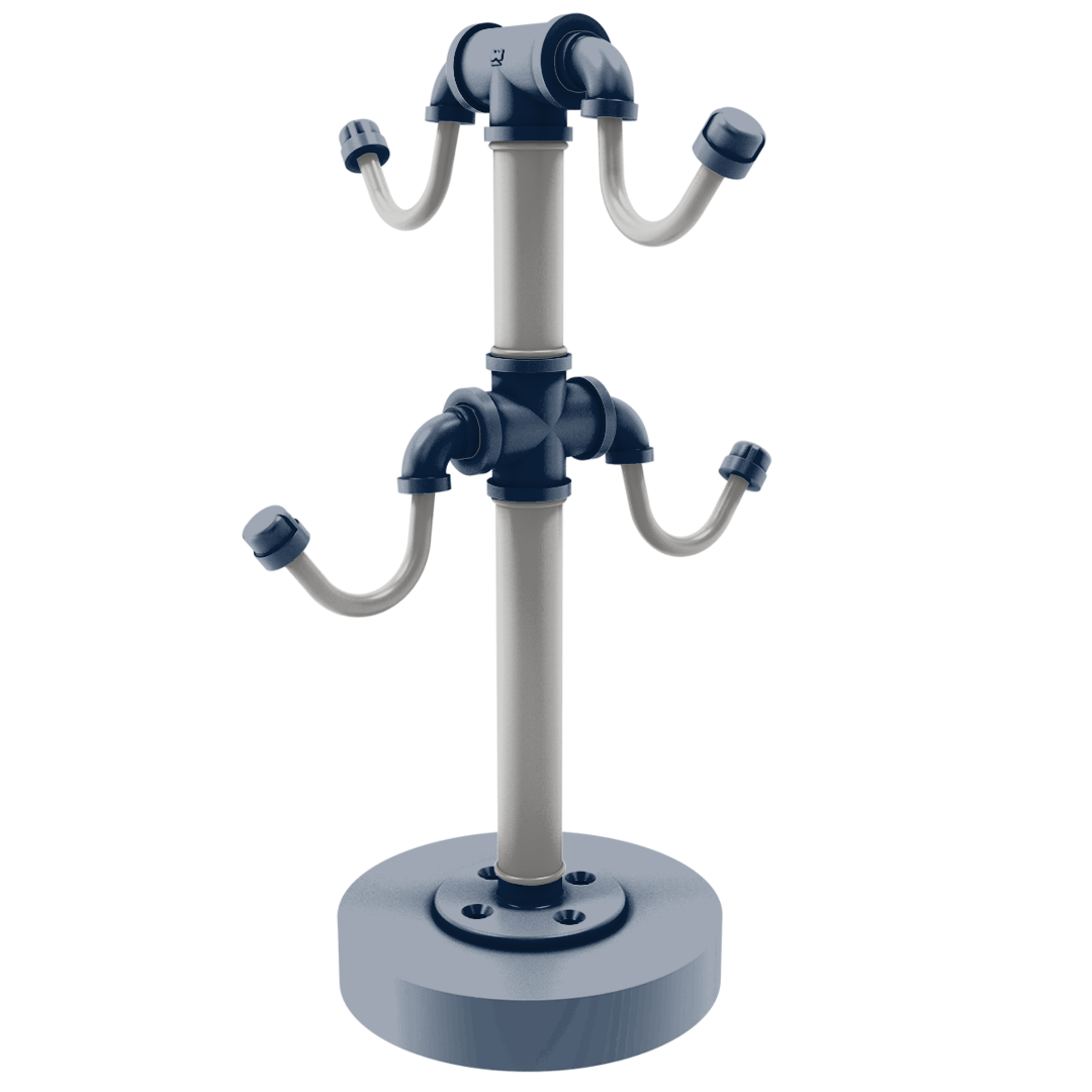 Gridiron Collection Countertop 4 Coffee Mug Holder Dallas Edition