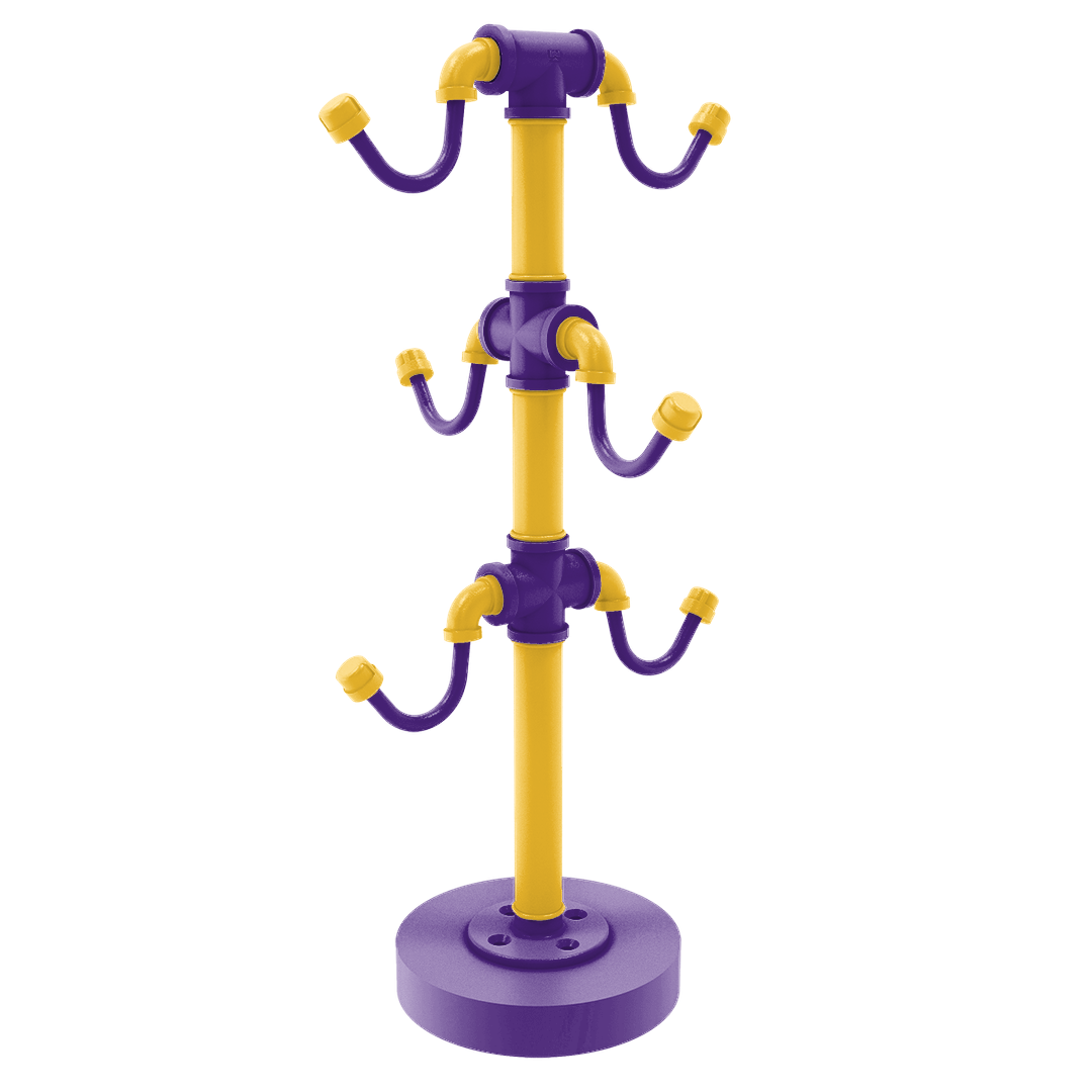 Gridiron Collection Countertop 6 Coffee Mug Holder Minnesota Edition