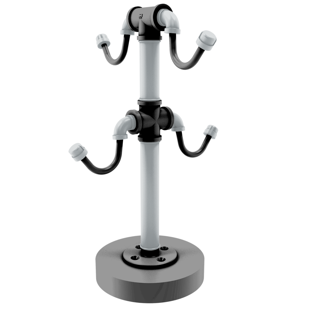 Gridiron Collection Countertop 4 Coffee Mug Holder Las Vegas Edition