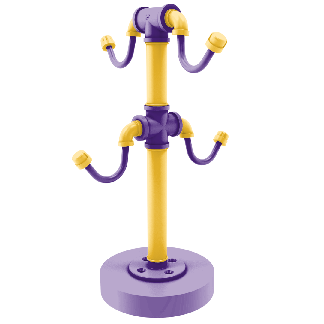 Gridiron Collection Countertop 4 Coffee Mug Holder Minnesota Edition