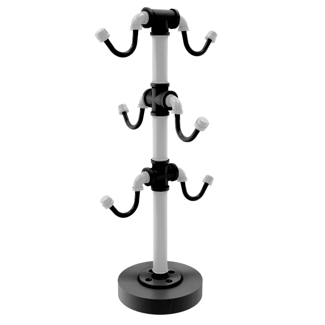 Gridiron Collection Countertop 6 Coffee Mug Holder Las Vegas Edition