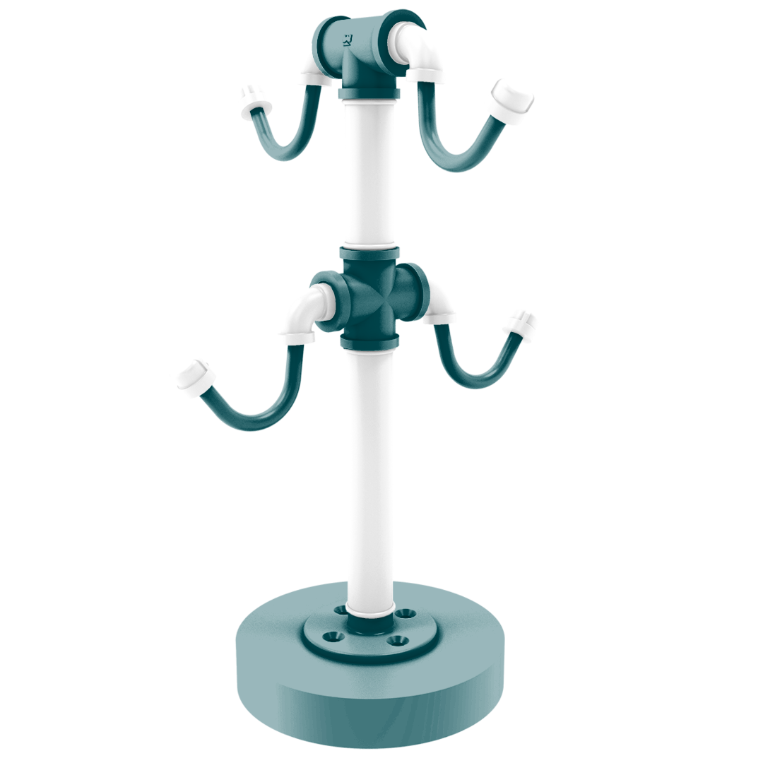 Gridiron Collection Countertop 4 Coffee Mug Holder Philadelphia Edition