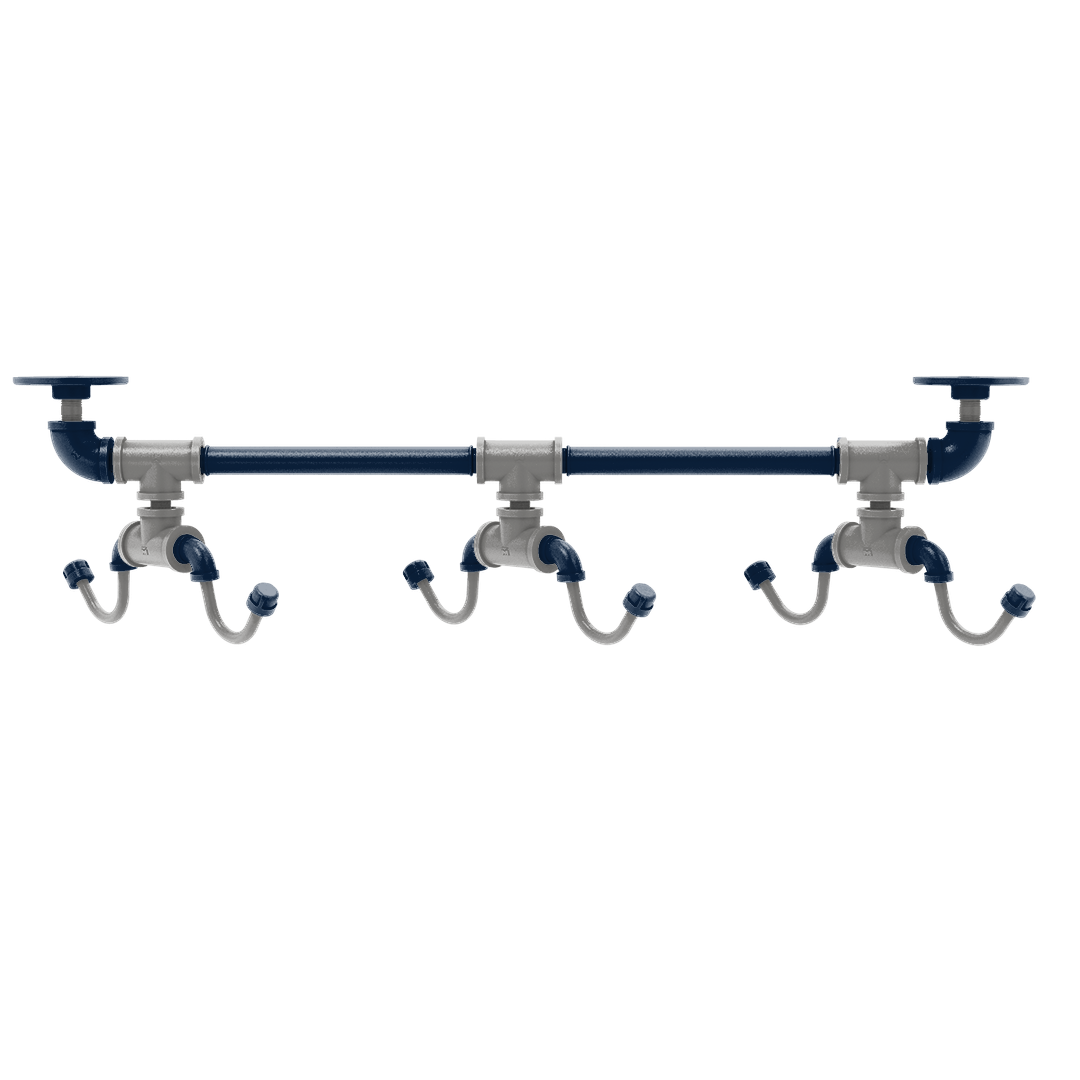 Gridiron Collection Under Cabinet 6 Coffee Mug Rack Dallas Edition