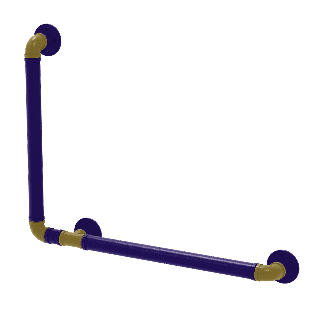 Gridiron Collection 90 Degree Grab Bar Left Hand Baltimore Edition