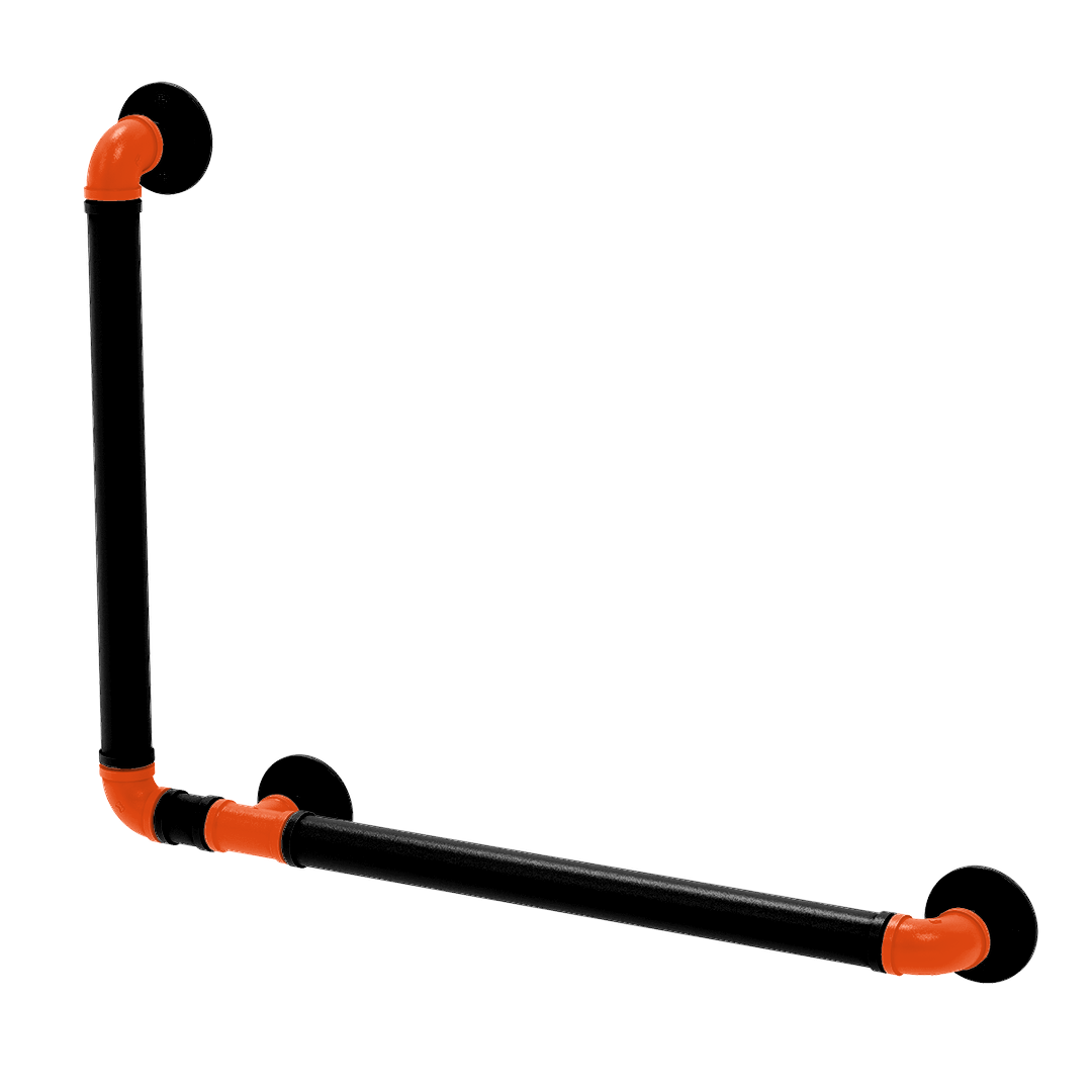 Gridiron Collection 90 Degree Grab Bar Left Hand Cincinnati Edition