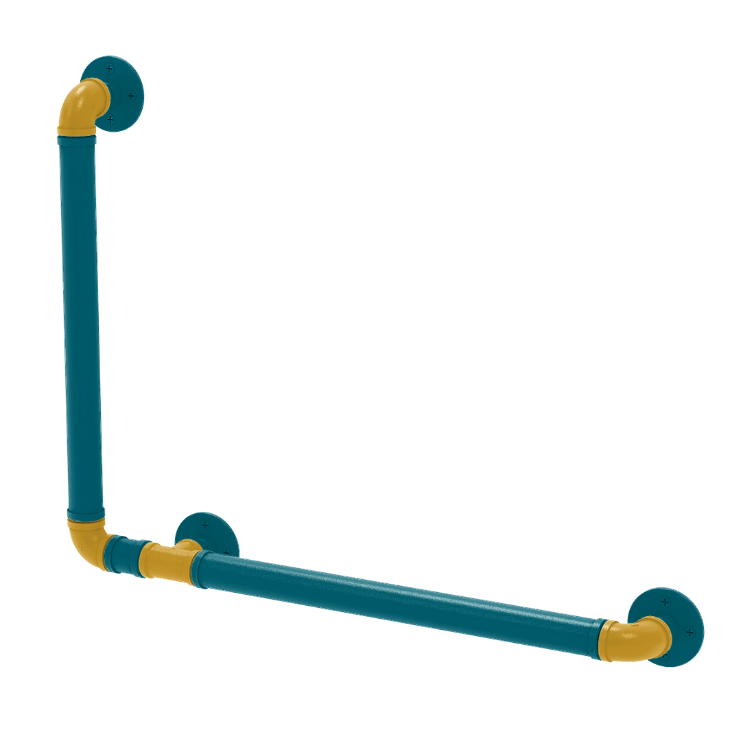Gridiron Collection 90 Degree Grab Bar Left Hand Jacksonville Edition