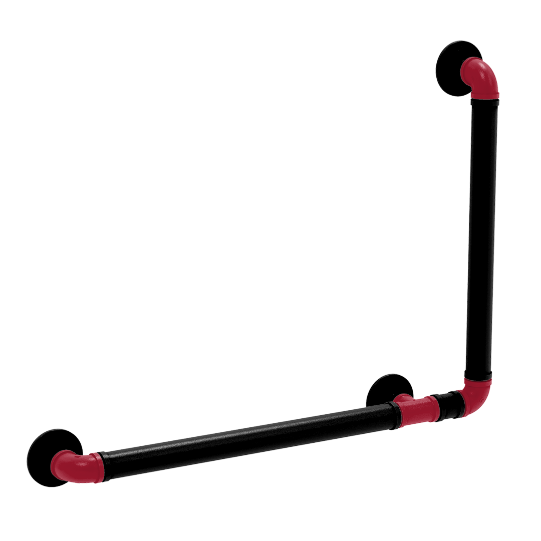 Gridiron Collection 90 Degree Grab Bar Right Hand Atlanta Edition