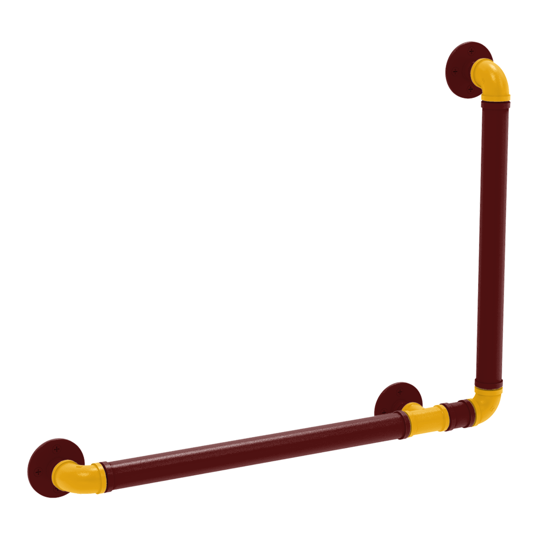 Gridiron Collection 90 Degree Grab Bar Right Hand Washington Edition