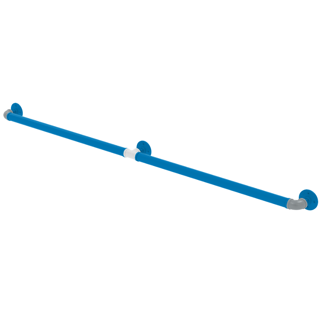 Gridiron Collection Extended 3 Post Grab Bar Carolina Edition