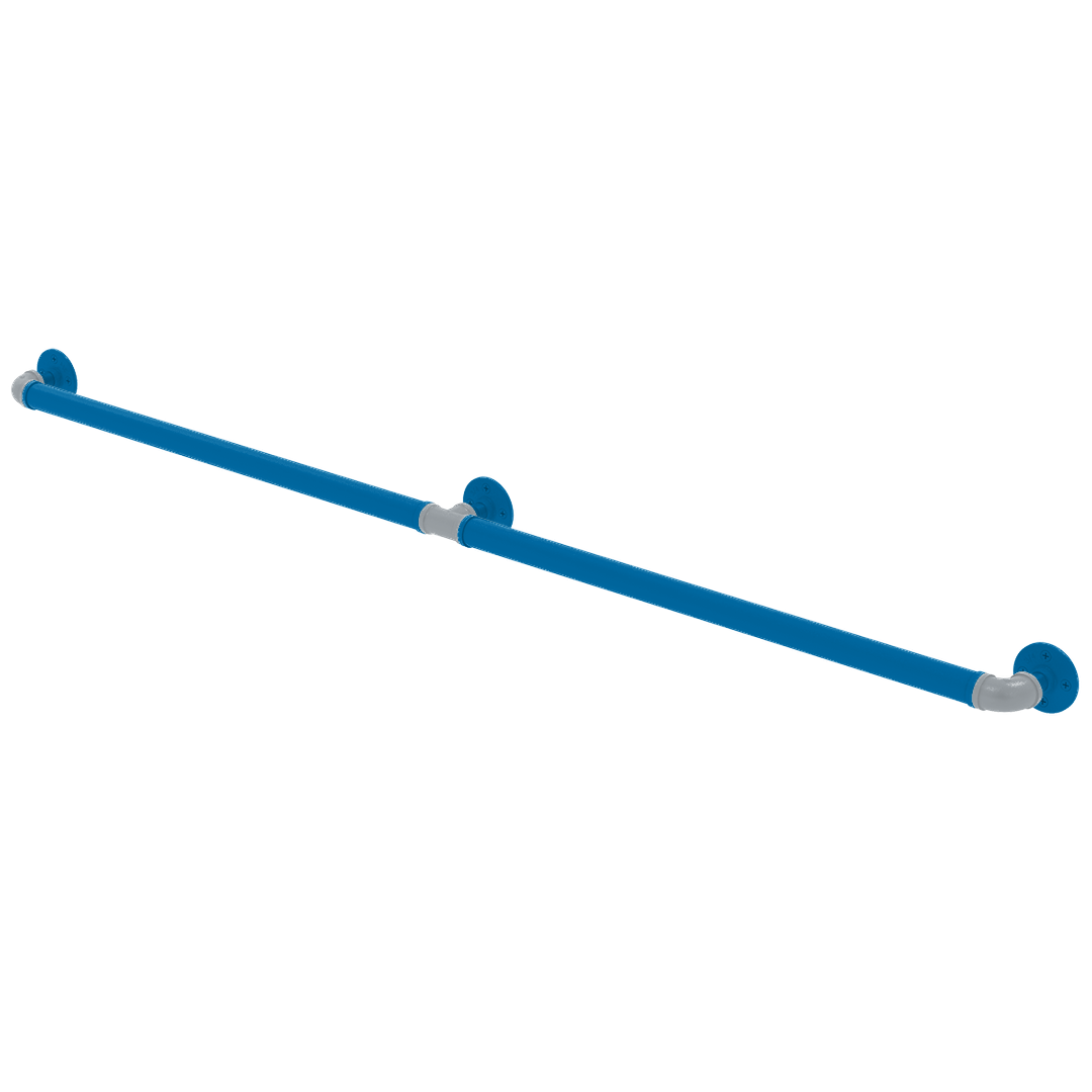 Gridiron Collection Extended 3 Post Grab Bar Detroit Edition