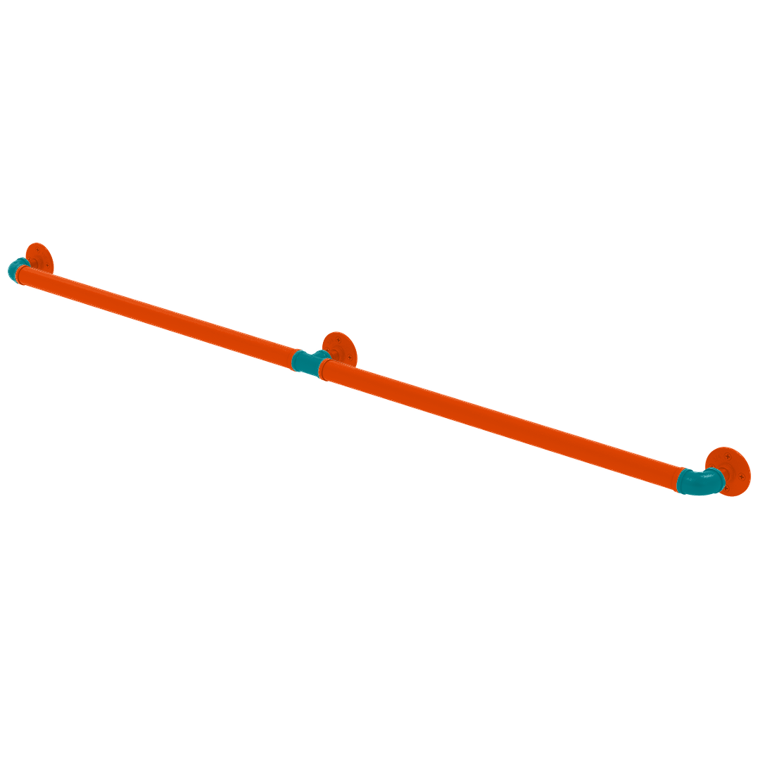 Gridiron Collection Extended 3 Post Grab Bar Miami Edition