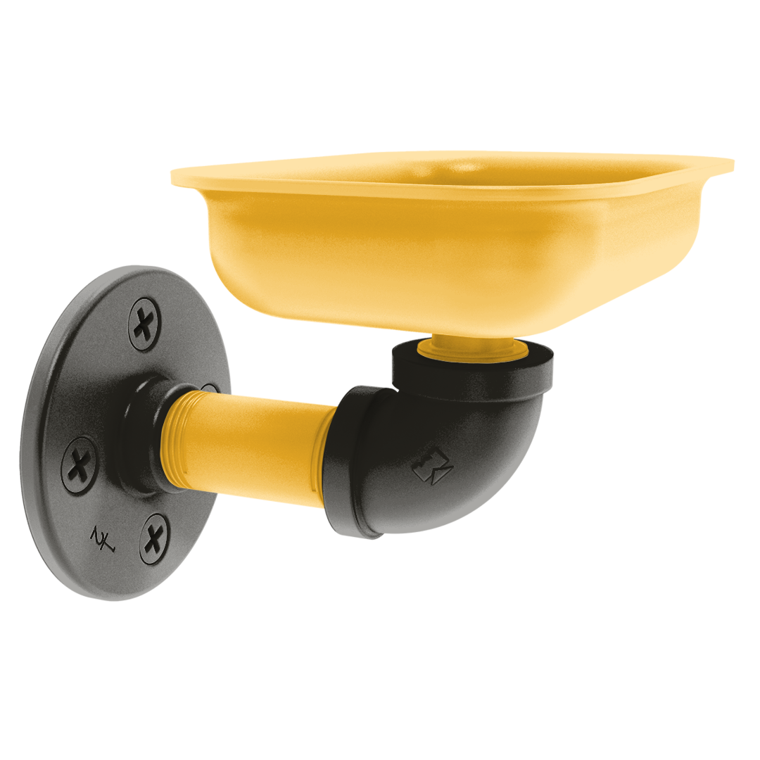 Diamond Collection Wall Mounted Soap Dish Pittsburgh Edition