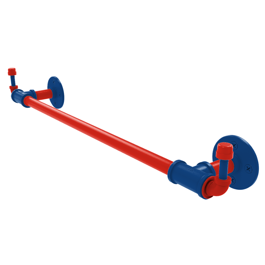 Diamond Collection Towel Bar with Integrated Hooks Toronto Edition