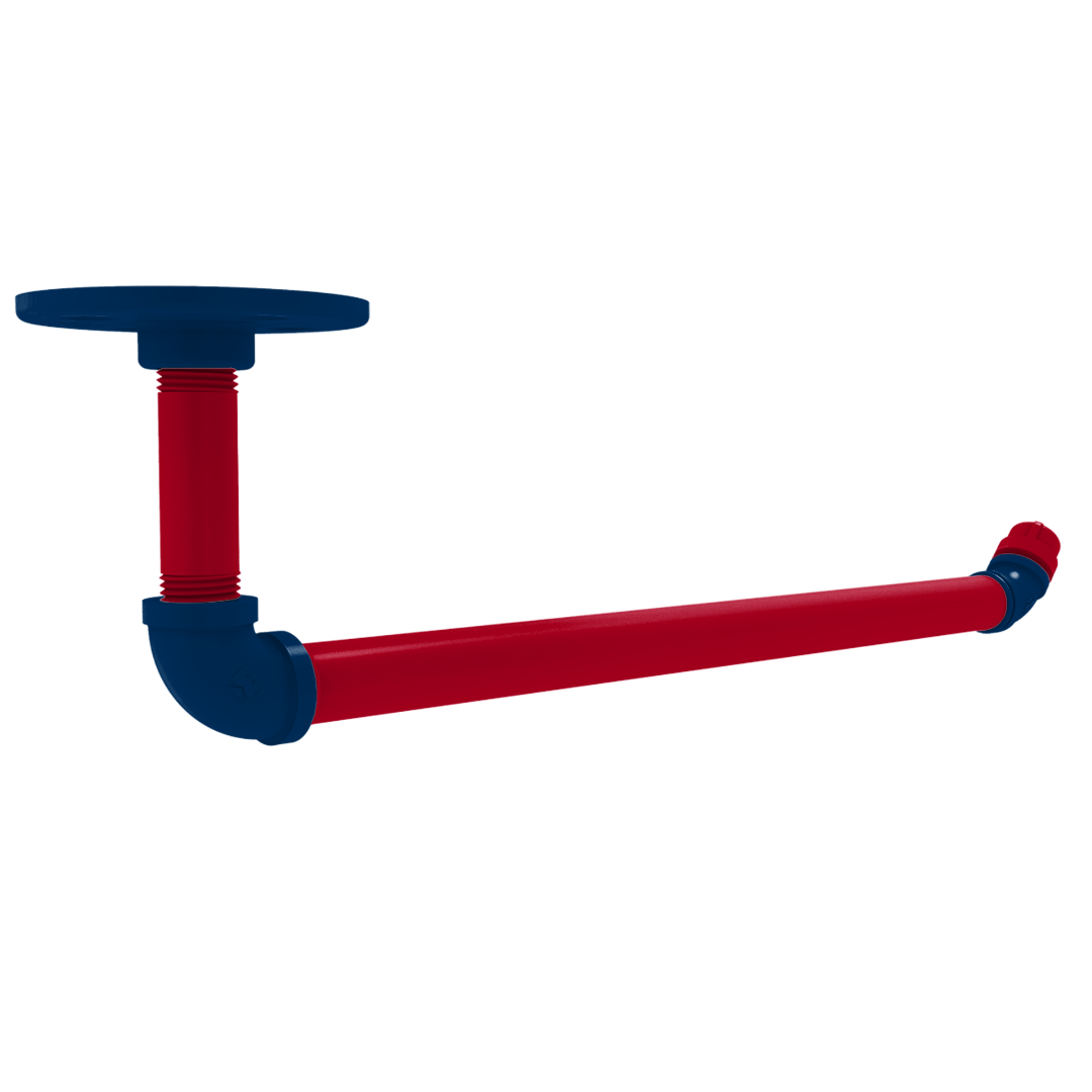 Diamond Collection Under Cabinet Paper Towel Holder Los Angeles Big A Edition