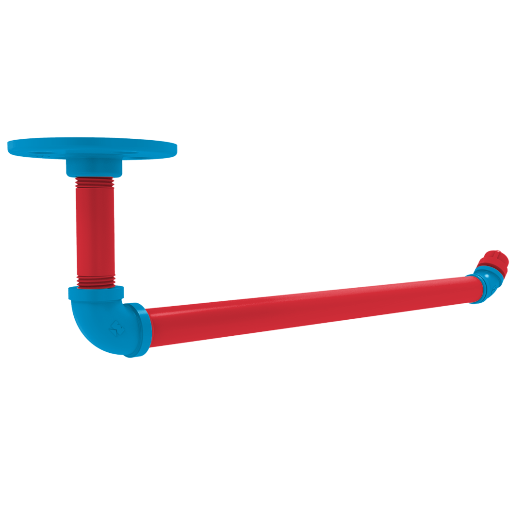 Diamond Collection Under Cabinet Paper Towel Holder Miami Edition