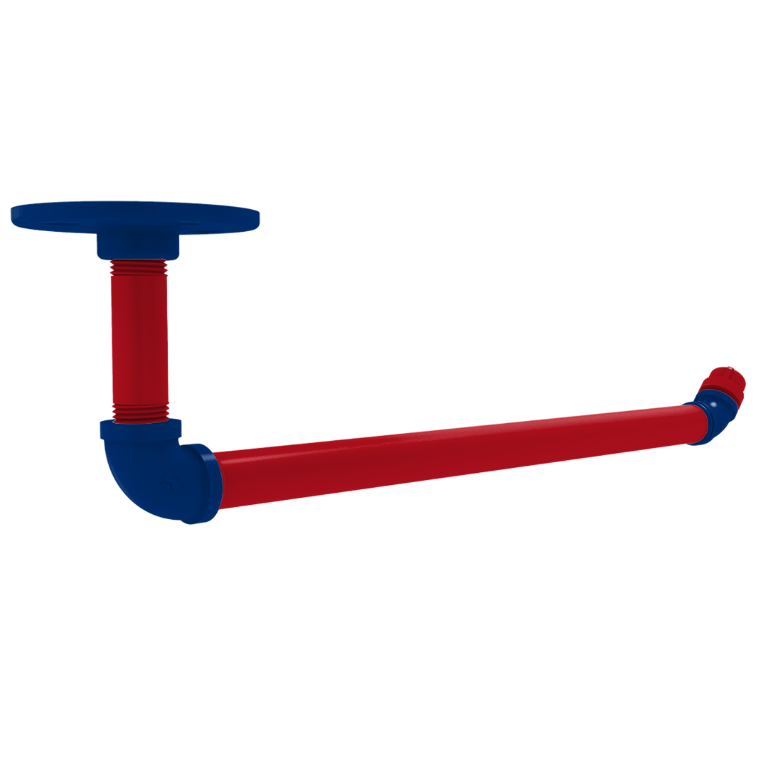 Diamond Collection Under Cabinet Paper Towel Holder Texas Edition