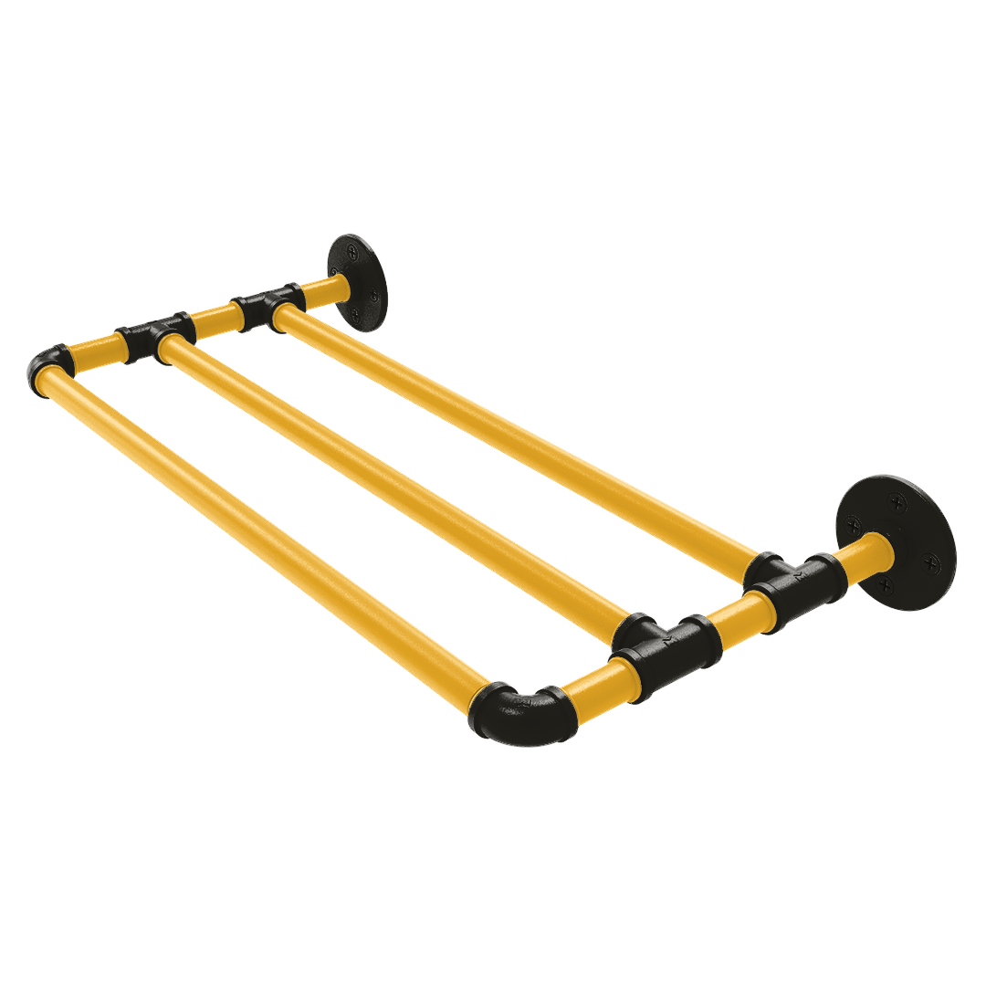 Diamond Collection Wall Mounted Towel Shelf Pittsburgh Edition