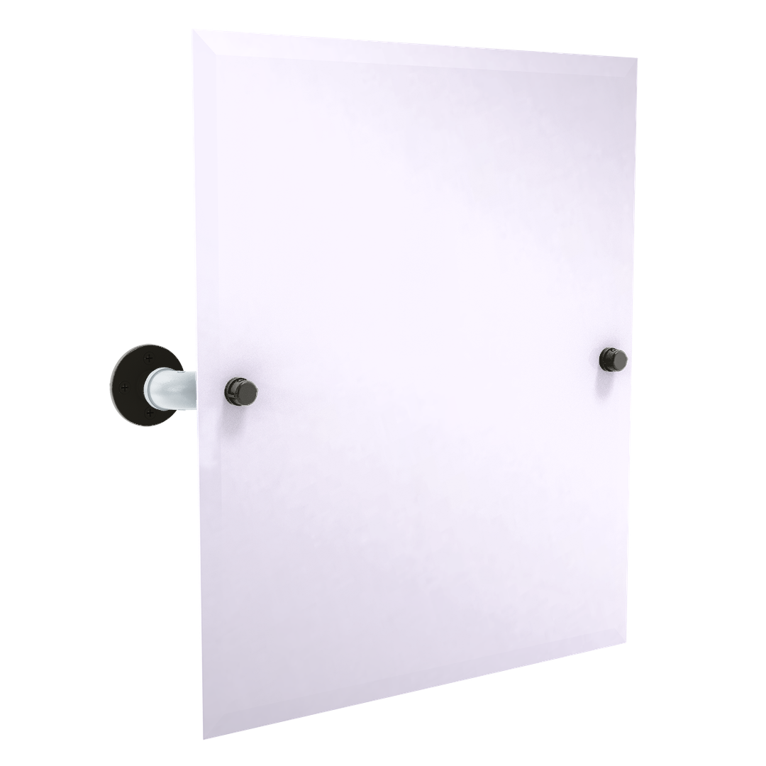 Diamond Collection Frameless Rectangular Wall Mounted Tilt Mirror Chicago South Side Edition