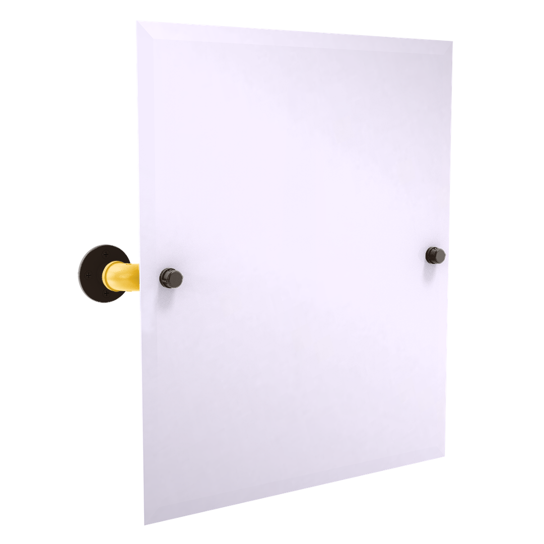 Diamond Collection Frameless Rectangular Wall Mounted Tilt Mirror San Diego Edition