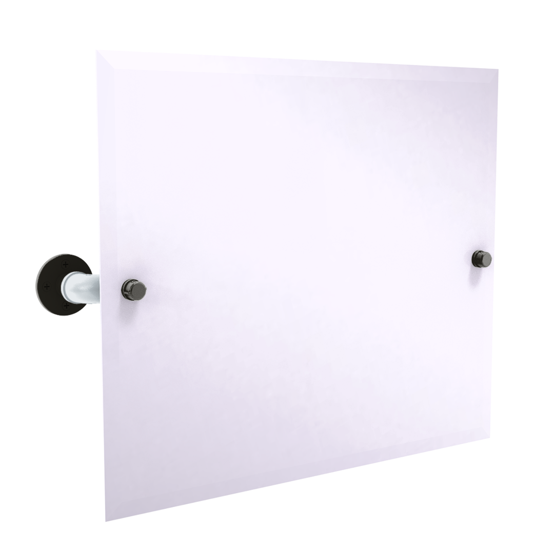 Diamond Collection Landscape Rectangular Wall Mounted Tilt Mirror Chicago South Side Edition