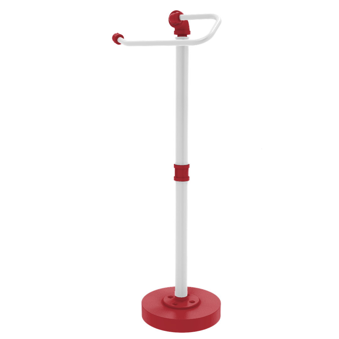 Diamond Collection Freestanding Euro Style Toilet Tissue Stand Boston Edition