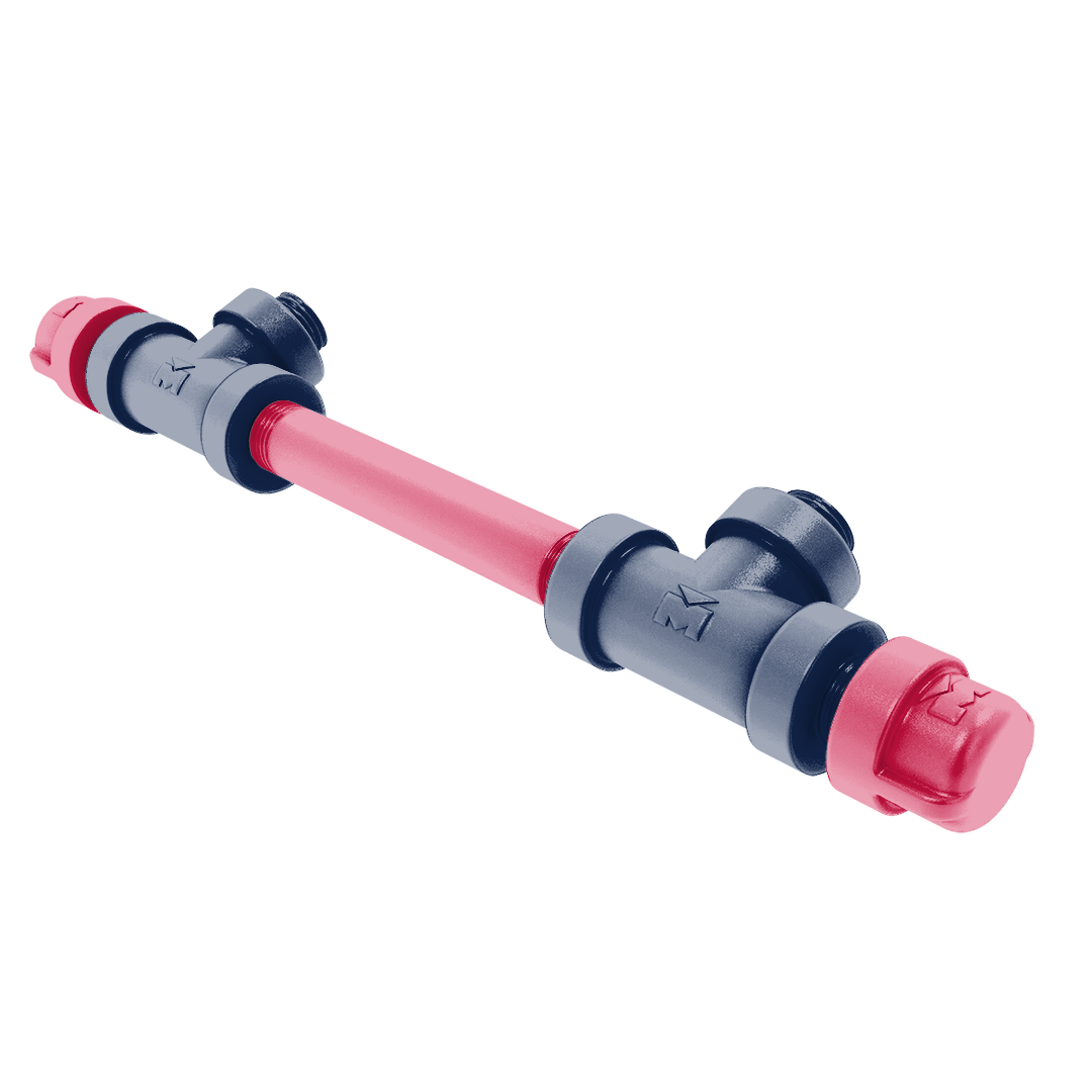 Diamond Collection 7 Inch Overall Cabinet Pull Atlanta Edition