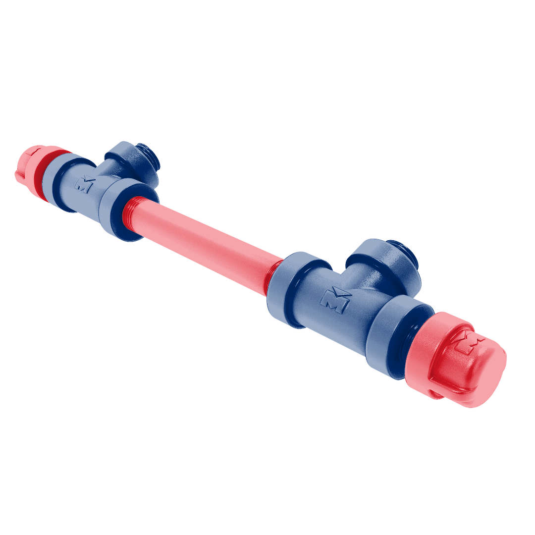 Diamond Collection 7 Inch Overall Cabinet Pull Philadelphia Edition