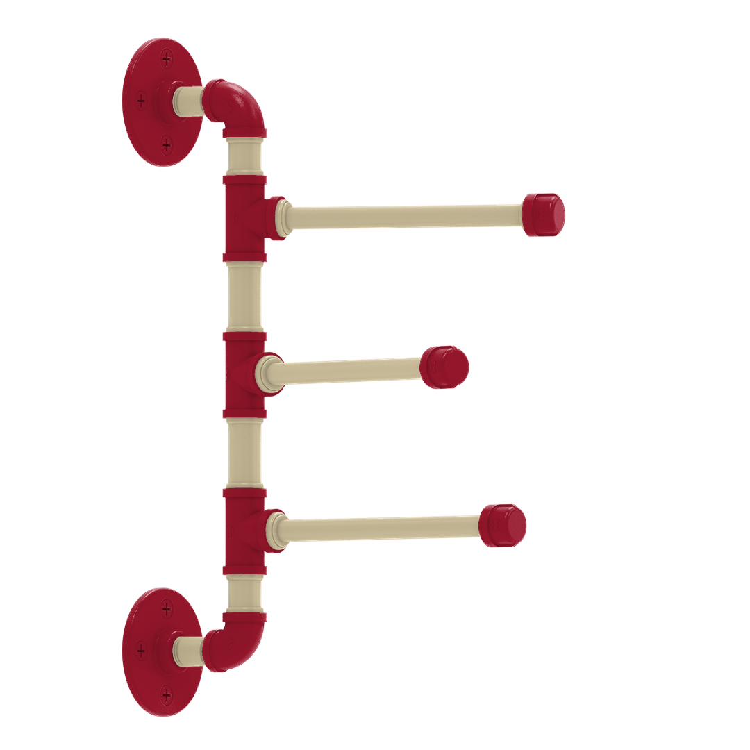 Diamond 3 Swing Arm Vertical Towel Bar Arizona Edition